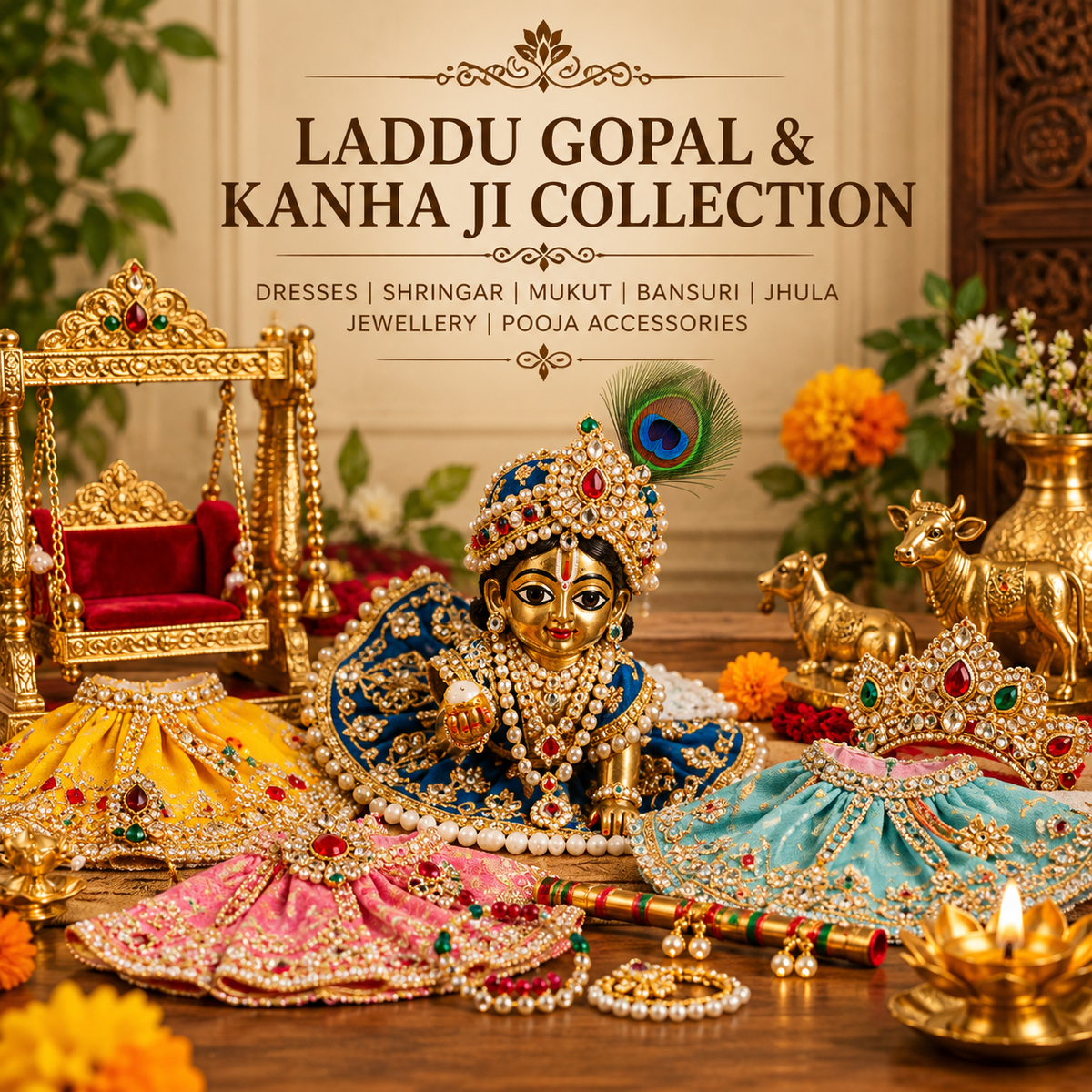 Laddu Gopal & Kanha Ji Collection