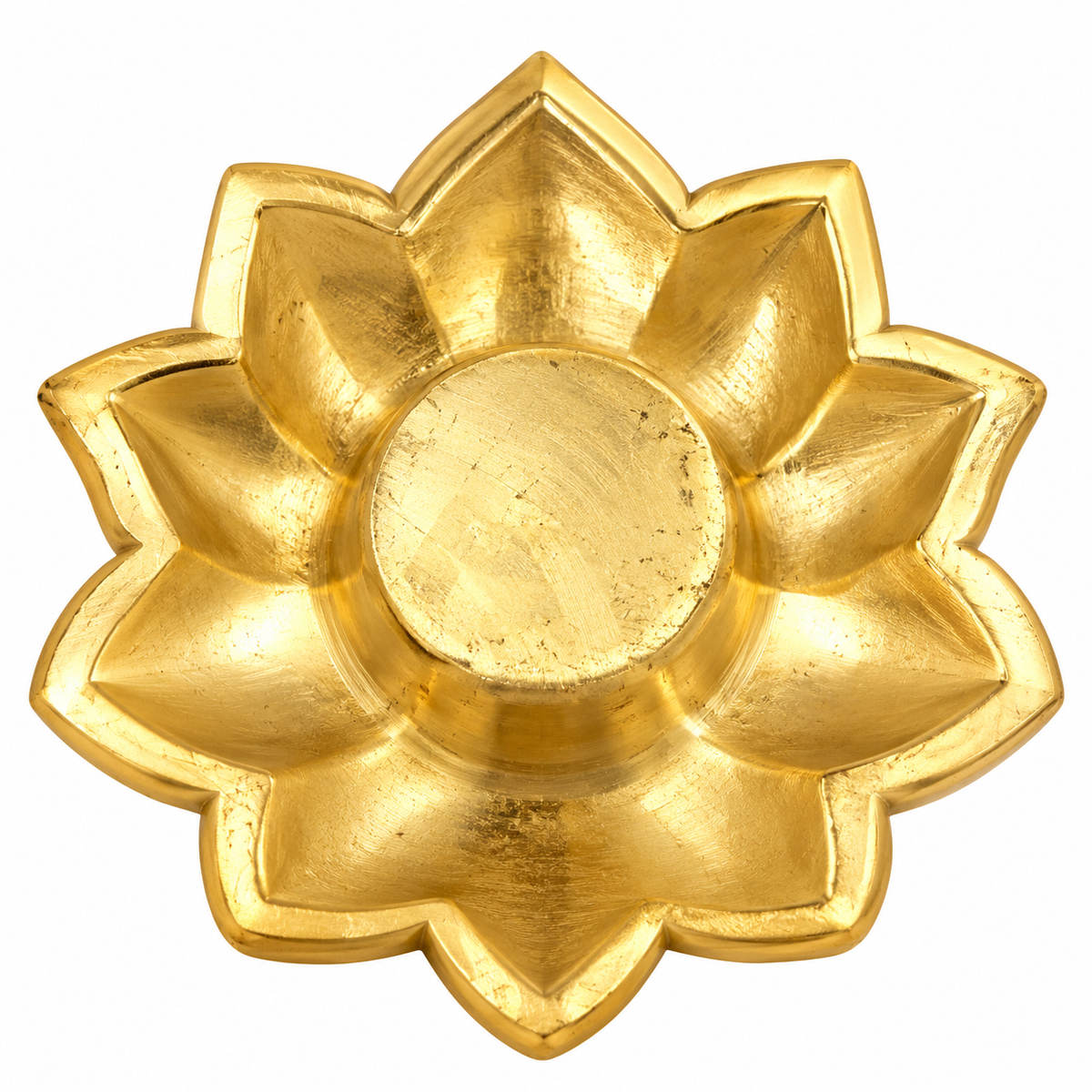 Premium Brass Lotus Diya