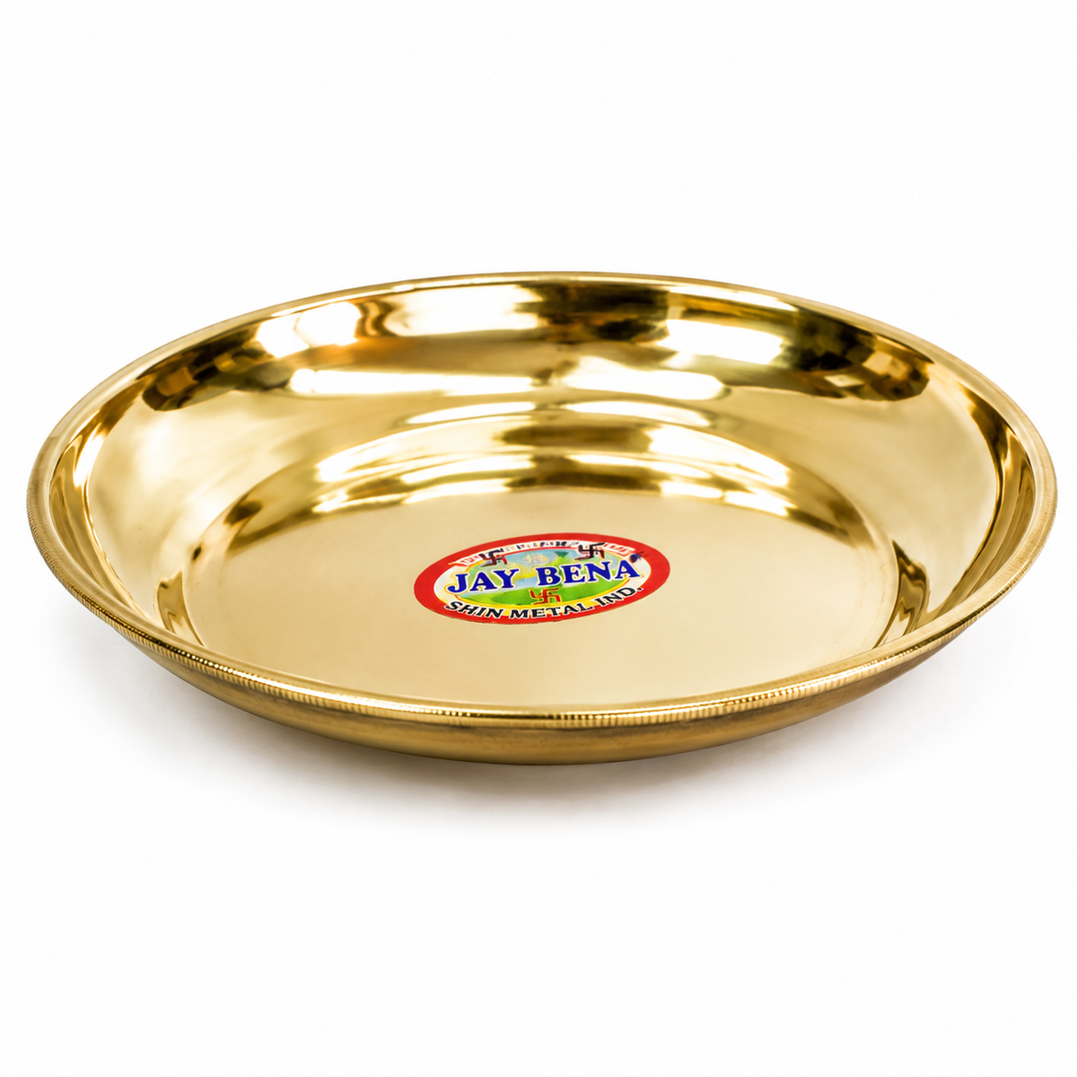 Classic Brass Serving Plate (Kitchen Thali)