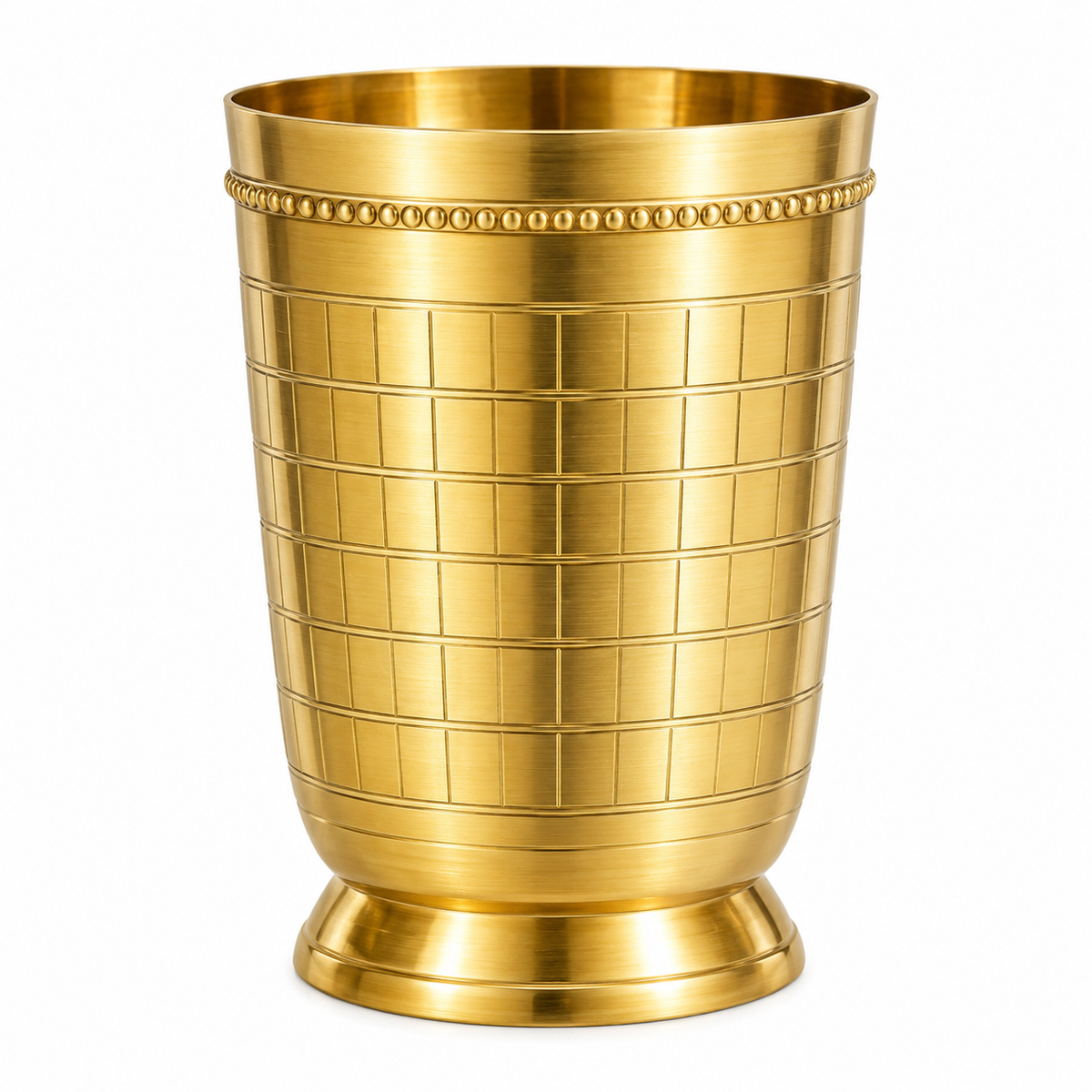 Handcrafted Solid Brass Designer Glass