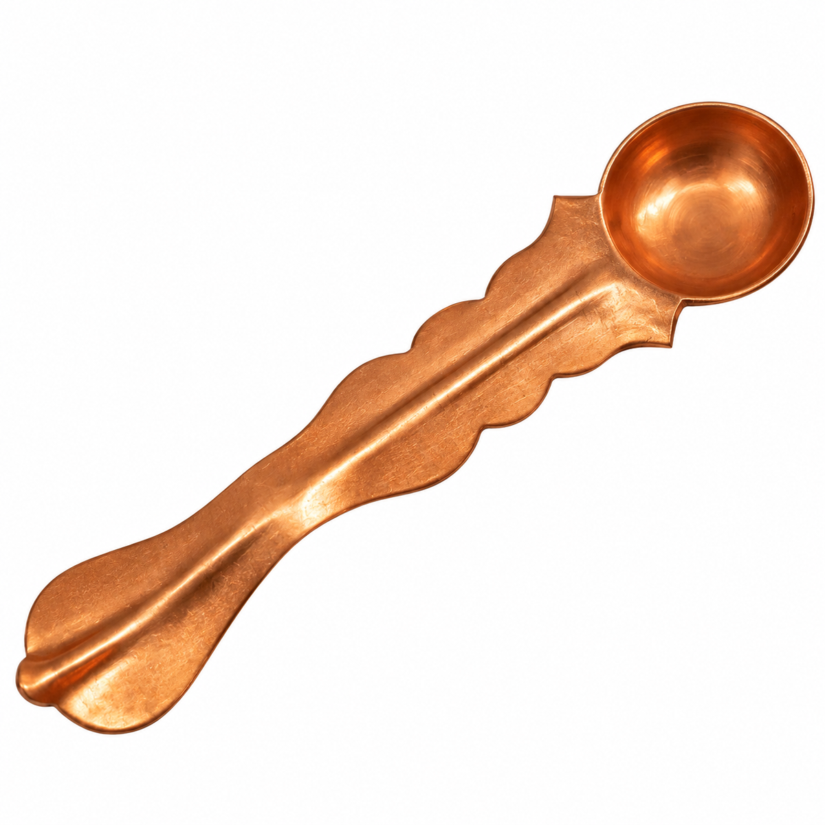 Premium Copper Pooja Spoon (Achmani) for Rituals