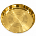 Premium Handcrafted Brass Pooja Plate