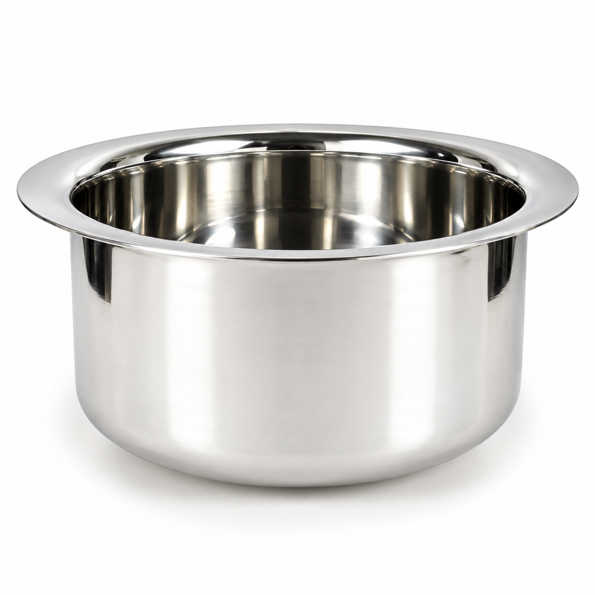 Heavy Duty Stainless Steel Patila / Cooking Tope (Silver)