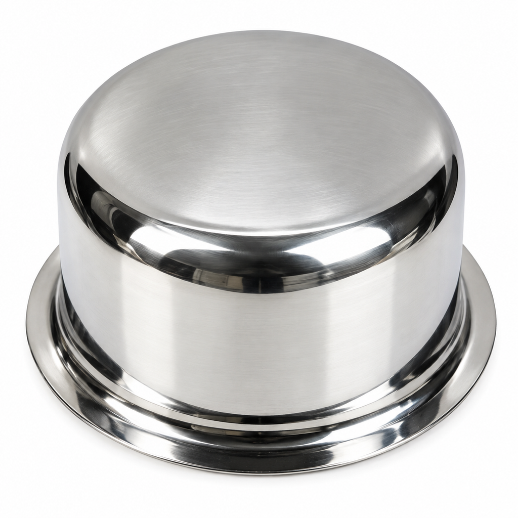 Heavy Duty Stainless Steel Patila / Cooking Tope (Silver)