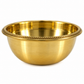Handcrafted Brass Pooja Bowl | Traditional Brass Katori for Temple & Rituals