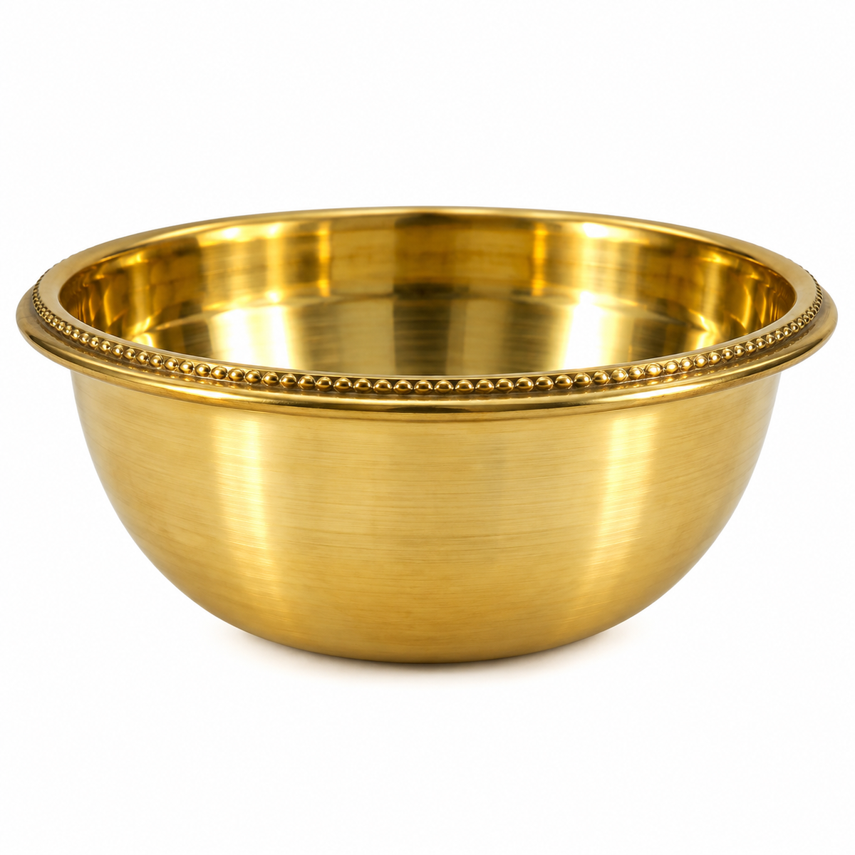 Handcrafted Brass Pooja Bowl | Traditional Brass Katori for Temple & Rituals