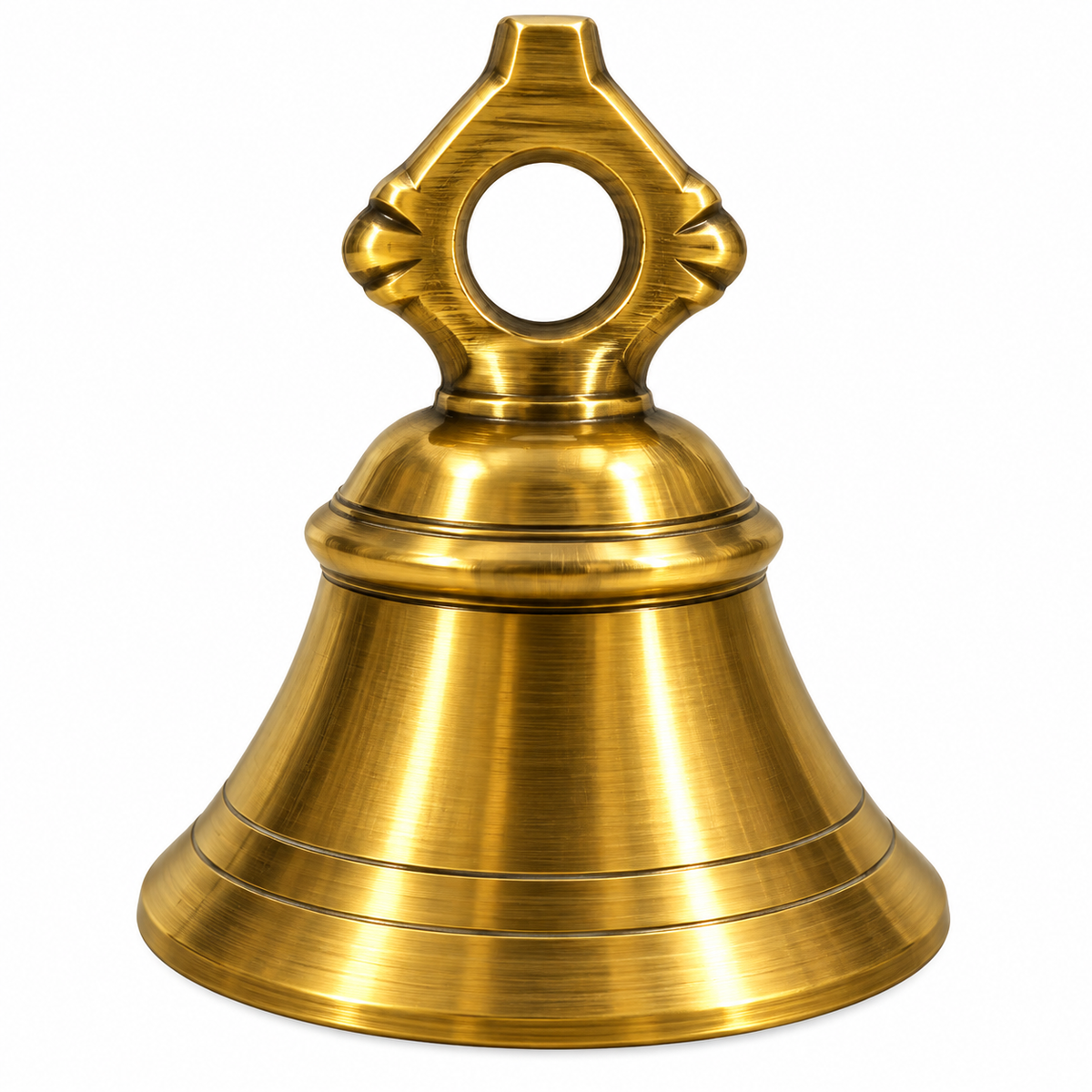 Traditional Brass Temple Bell