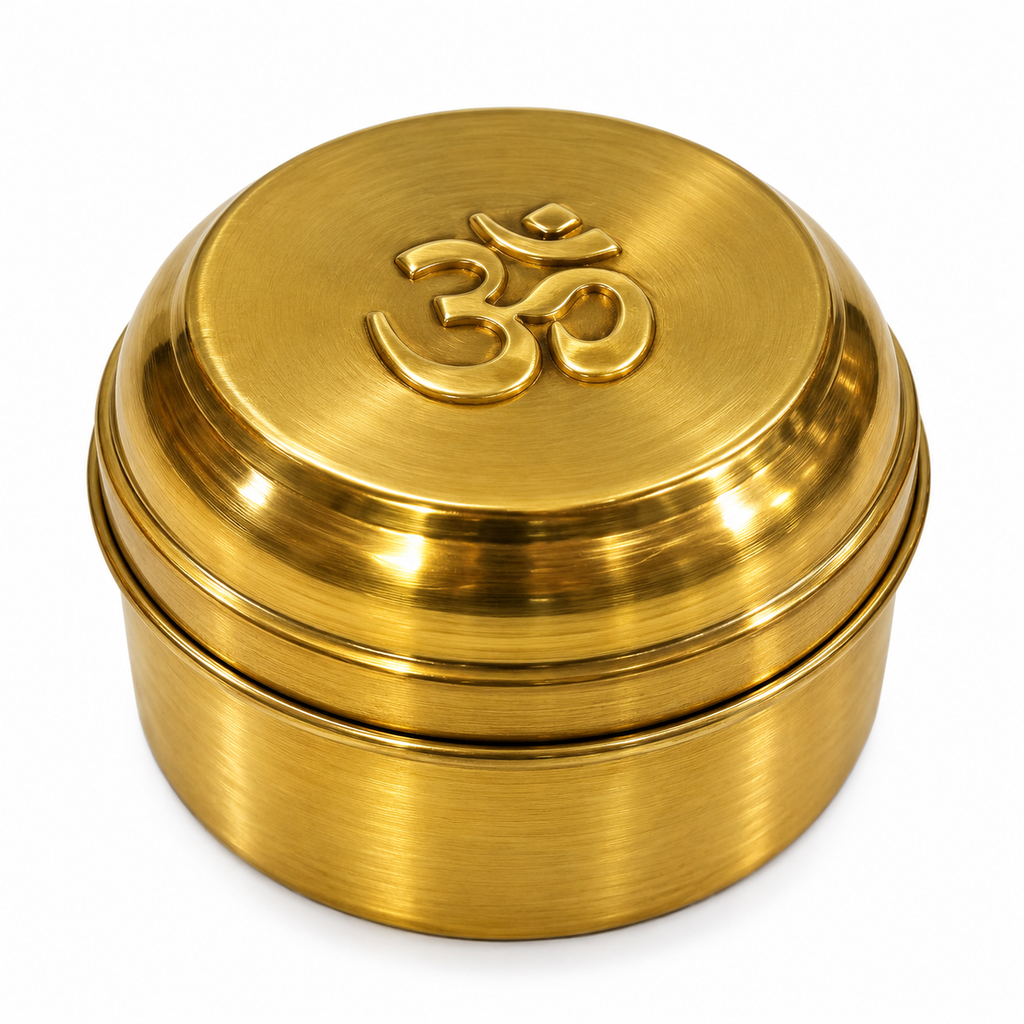 Brass Decorative Storage Pot