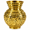 Premium Brass Storage Container With Lid