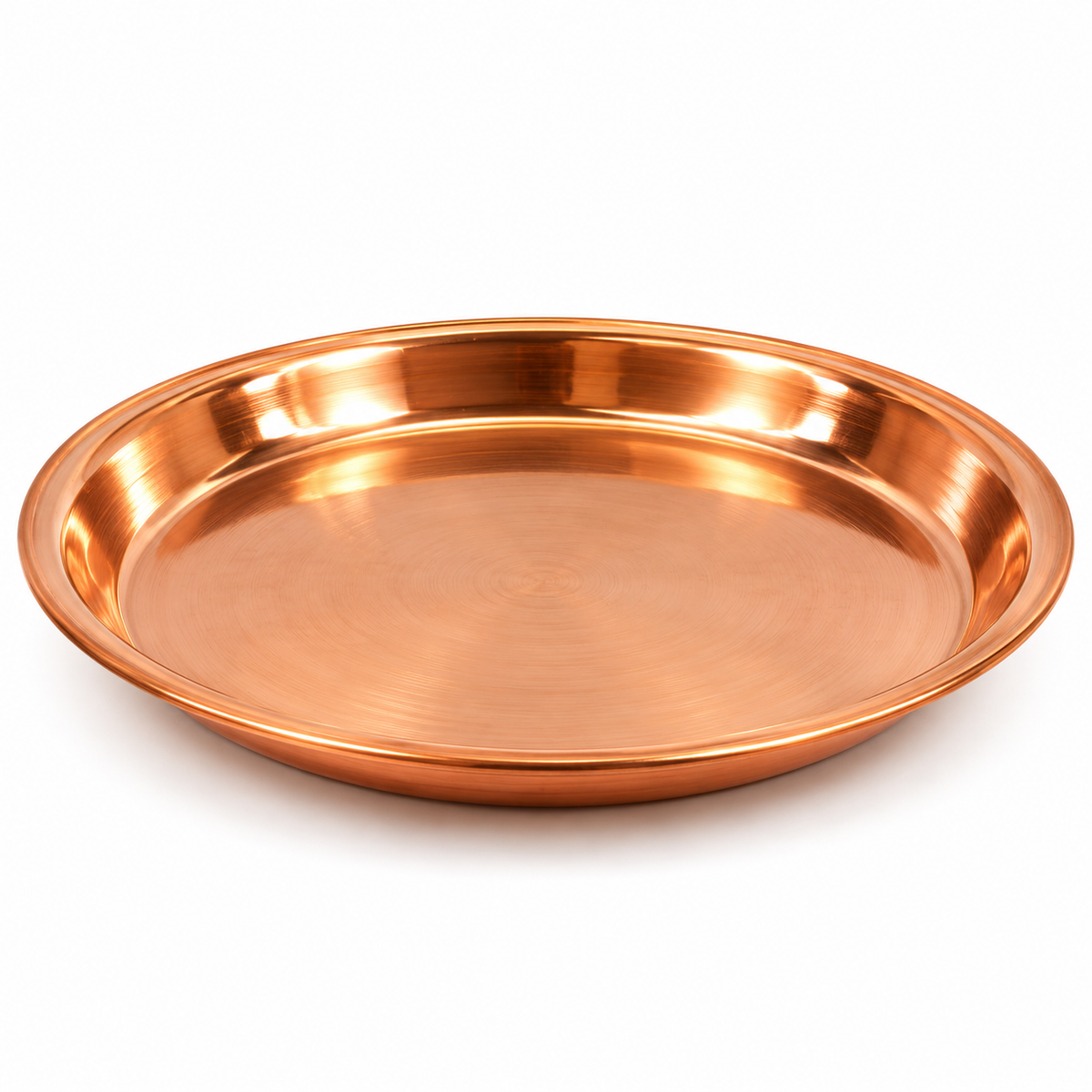 Premium Brass Pooja Thali Plate