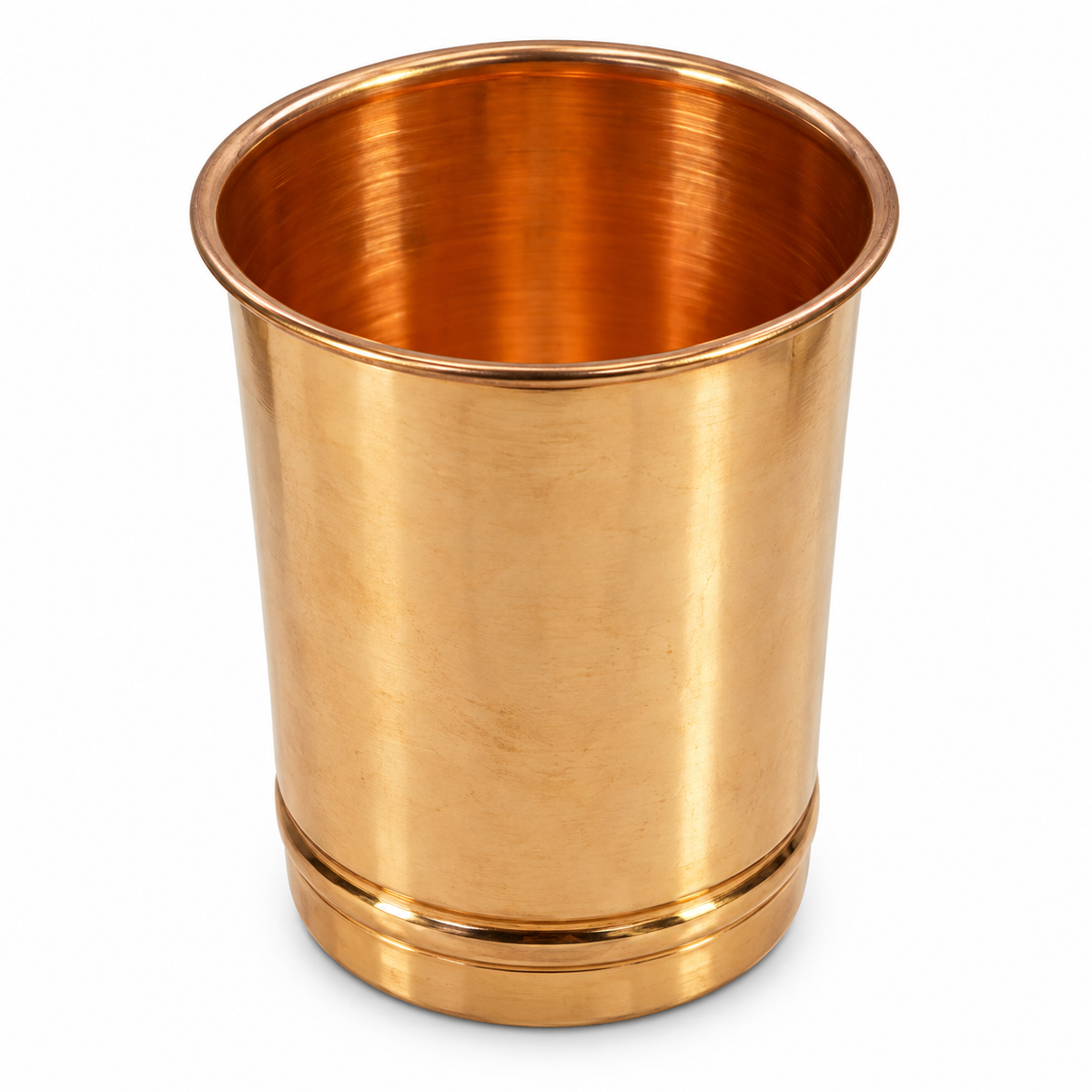 Handcrafted Plain Pure Copper Tumbler / Chomu Glass Pure Copper