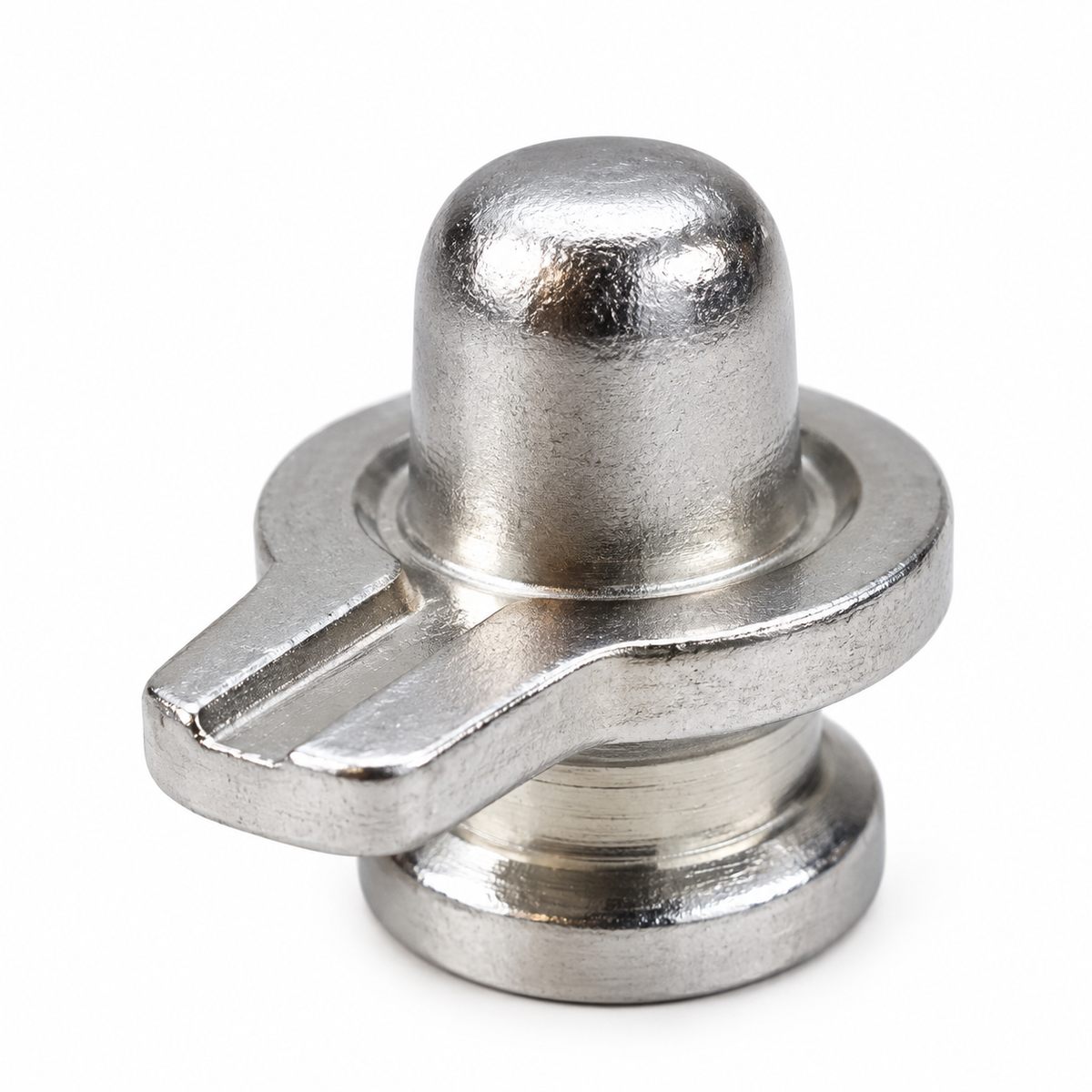 Premium Silver Finish Shivling Idol | Mahadev Pooja