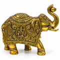Premium Handcrafted Brass Elephant Idol