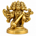Brass Panchmukhi Hanuman Ji Idol | Panchmukhi Bajrangbali Murti for Pooja, Mandir & Home Decor