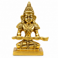 Brass Lord Ayyappa Swamy Idol | Ayyappa Ji Murti for Pooja, Home Temple & Gift