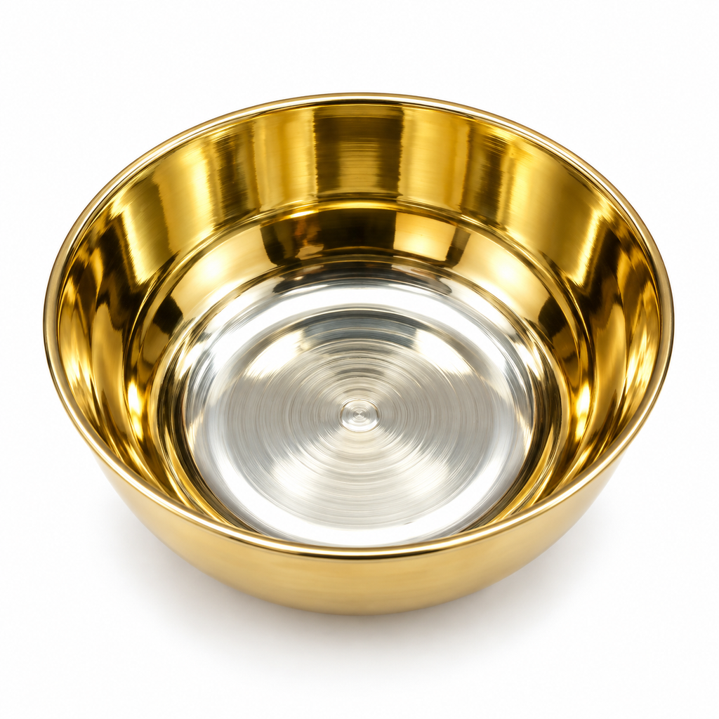 remium Pure Brass Katori | Traditional Golden Bowl for Dining, Pooja & Gifting