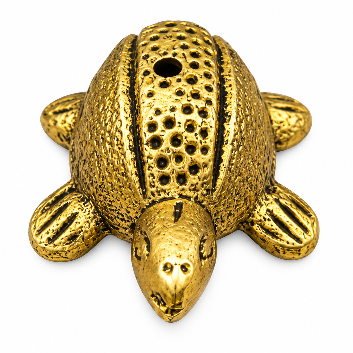 Brass Tortoise (Kachua) Idol for Vastu, Pooja & Home Decor