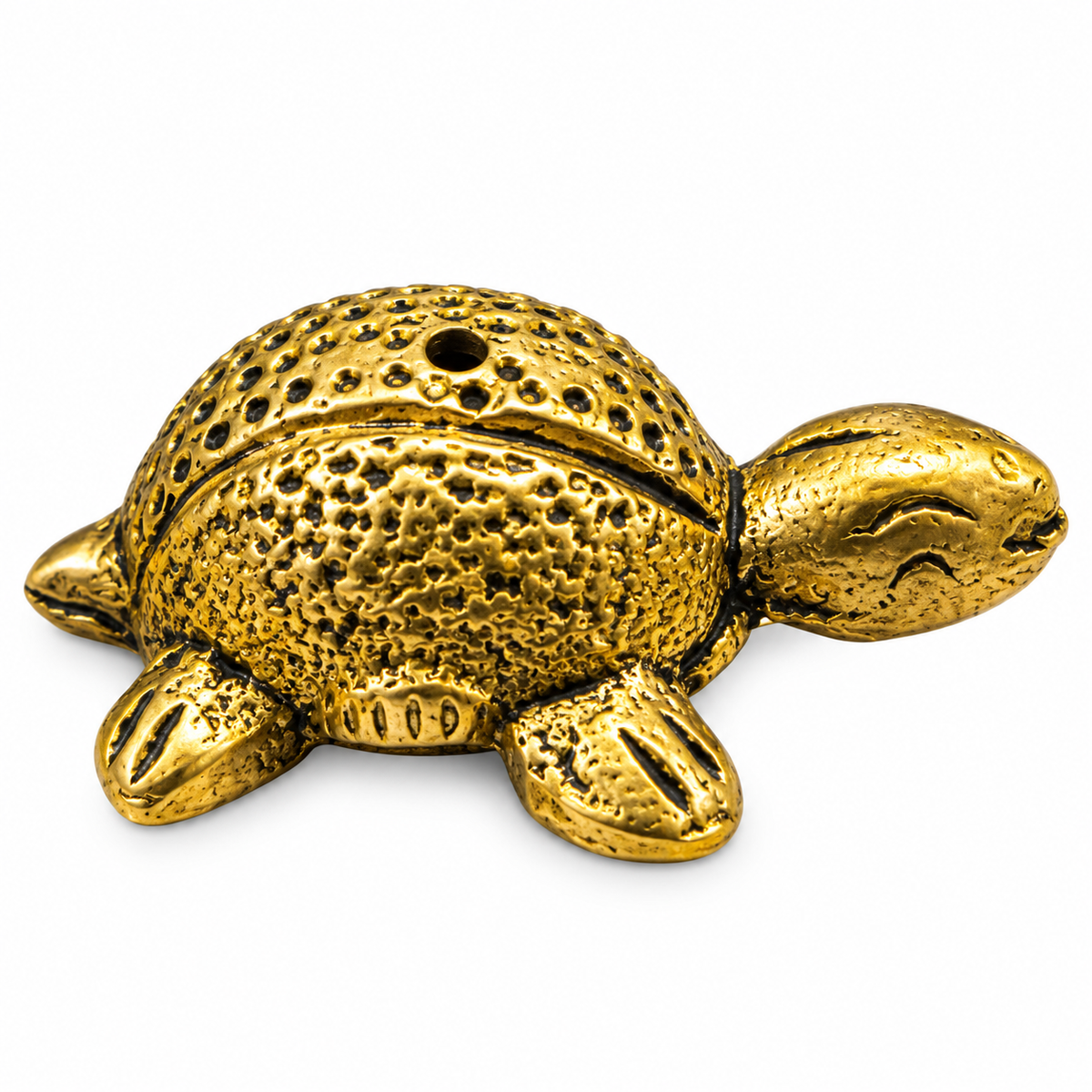 Brass Tortoise (Kachua) Idol for Vastu, Pooja & Home Decor