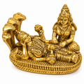 Brass Sheshnag Vishnu Lakshmi Idol | Shesh Shayi Narayan Murti | Pooja & Home Décor