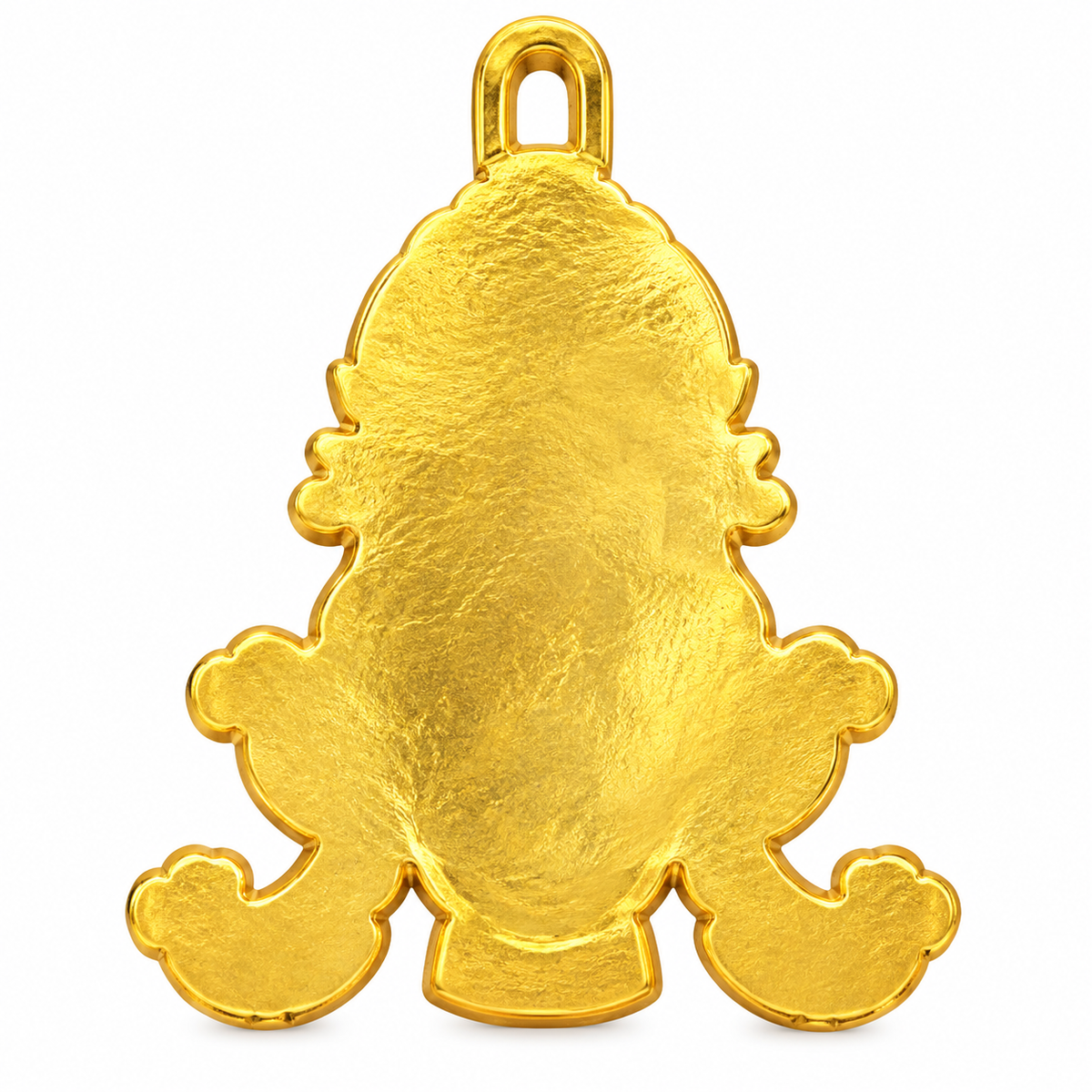 Metal Maa Kali Face Pendant | Colorful Mata Rani Decorative Hanging | Religious Pendant