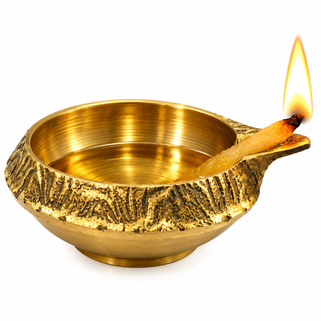 Brass Traditional Oil Diya |