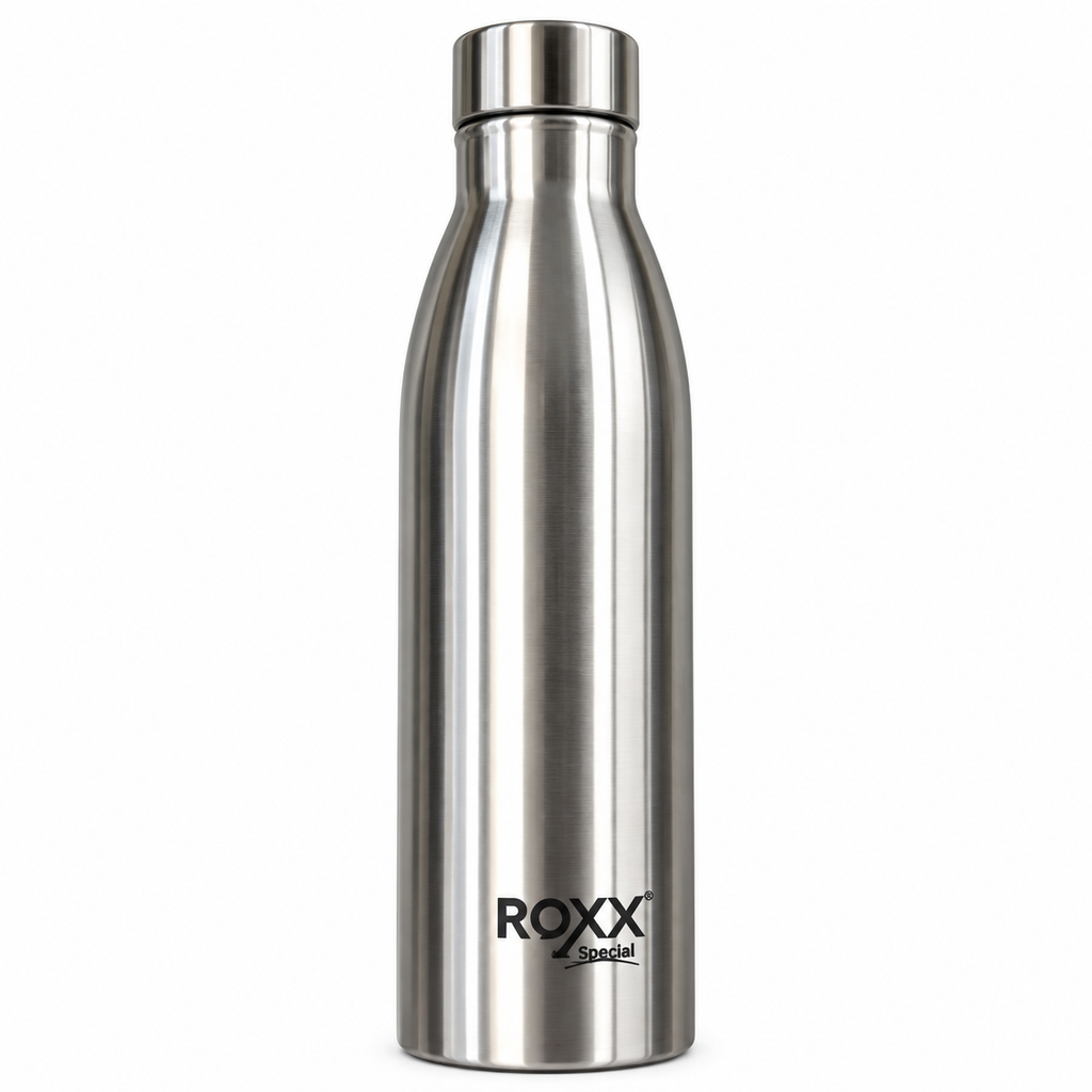 ROXX Stainless Steel Water Bottle 1000ml – Leakproof Reusable Drinking Bottle