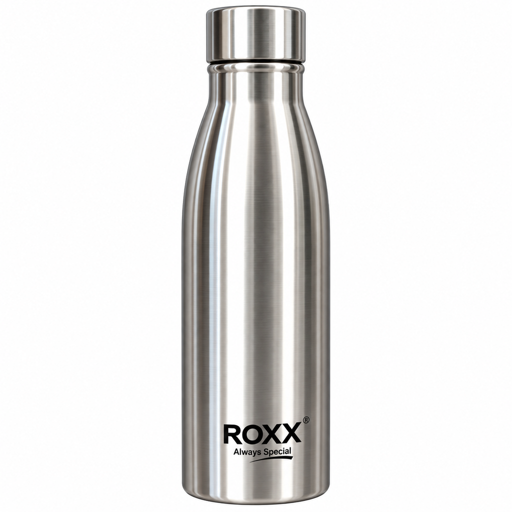 ROXX Stainless Steel Water Bottle 1000ml – Leakproof Reusable Drinking Bottle