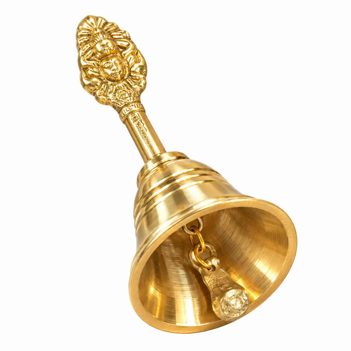 Brass Pooja Hand Bell