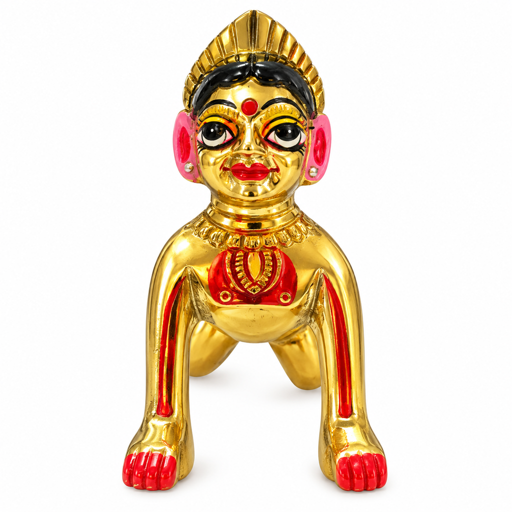 Hand Painted Decorative Murti Radha Rani Idol