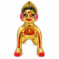 Hand Painted Decorative Murti Radha Rani Idol