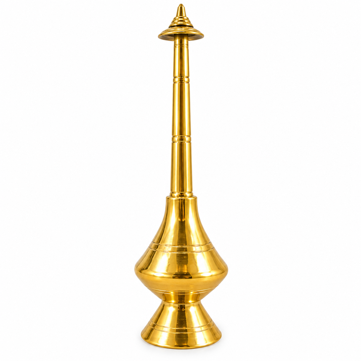 Brass Gulab Jal Sprinkler – Traditional Rose Water Sprinkler for Pooja & Wedding