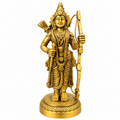 Brass Lord Ram Idol with Bow & Arrow