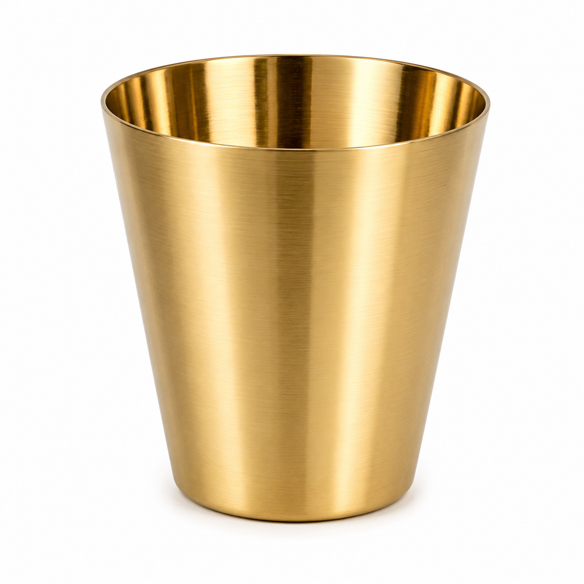 Handcrafted Solid Brass Tumbler (Traditional Brass Cup)