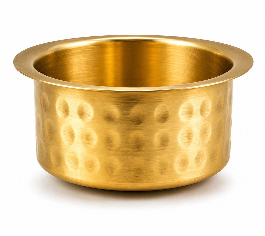 Handcrafted Solid Brass Bowl (Traditional Katori)