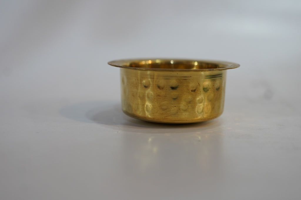 Handcrafted Solid Brass Bowl (Traditional Katori)