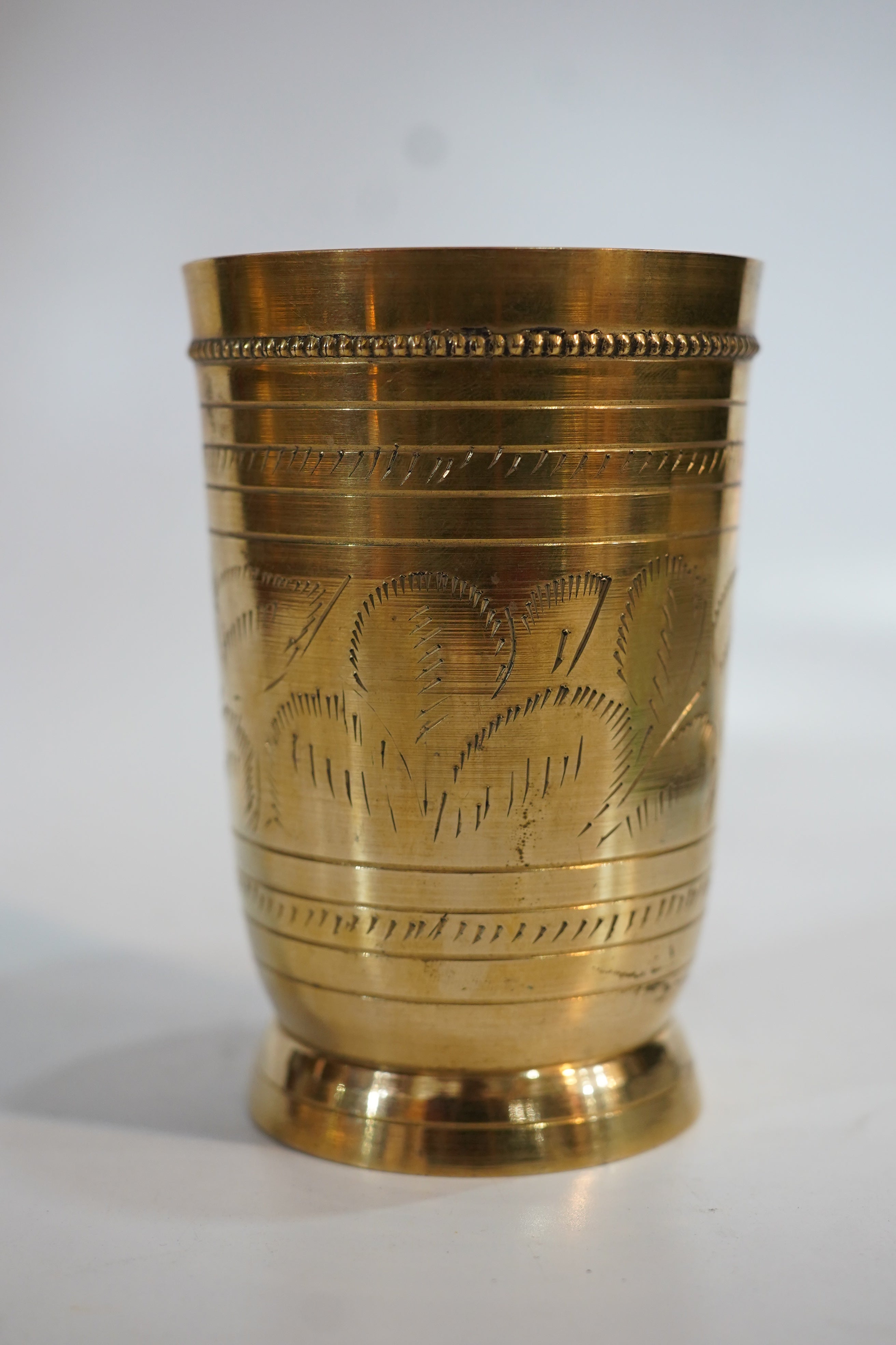 Handcrafted Pure Brass Drinking Glass
