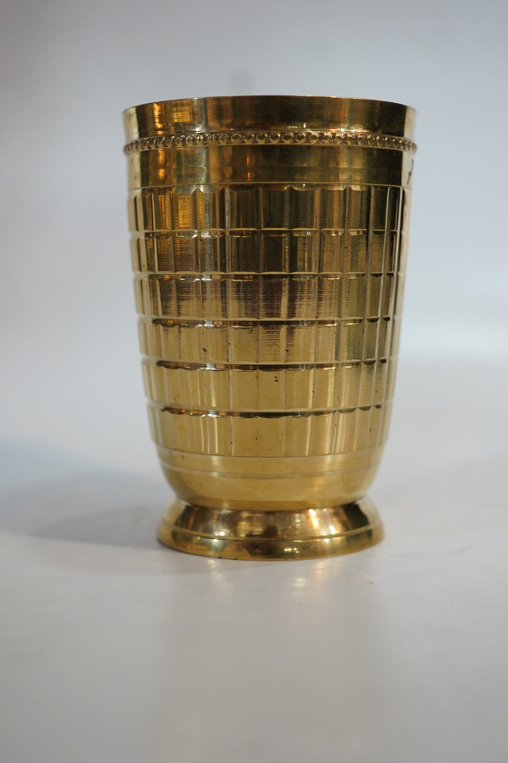 Handcrafted Solid Brass Designer Glass