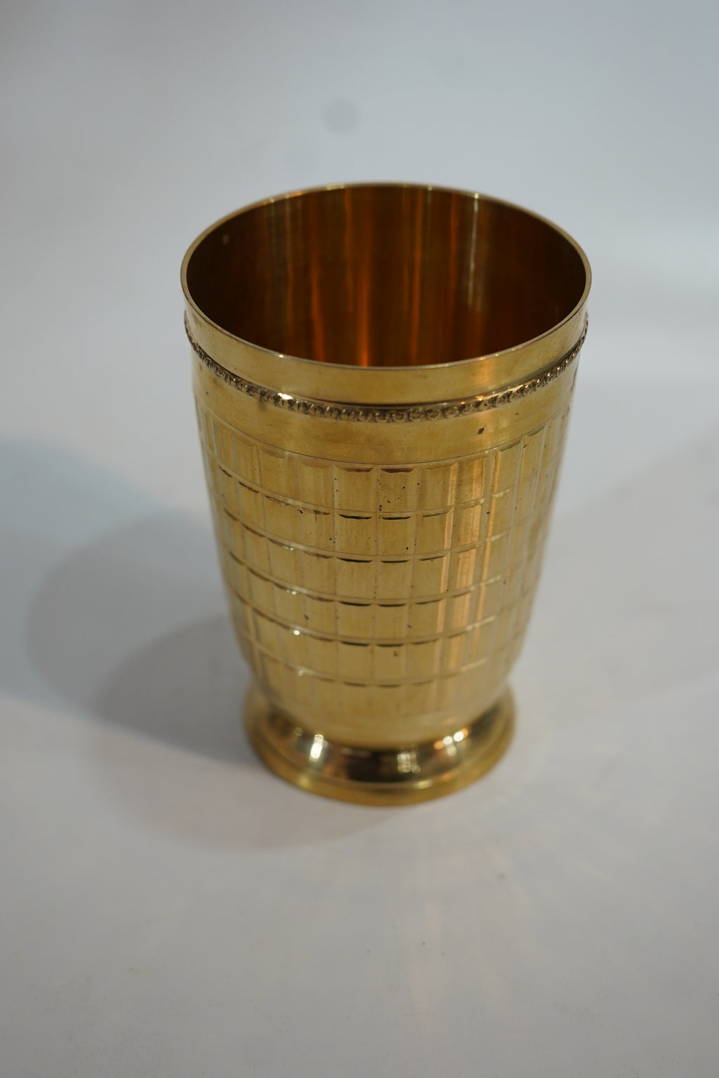 Handcrafted Solid Brass Designer Glass