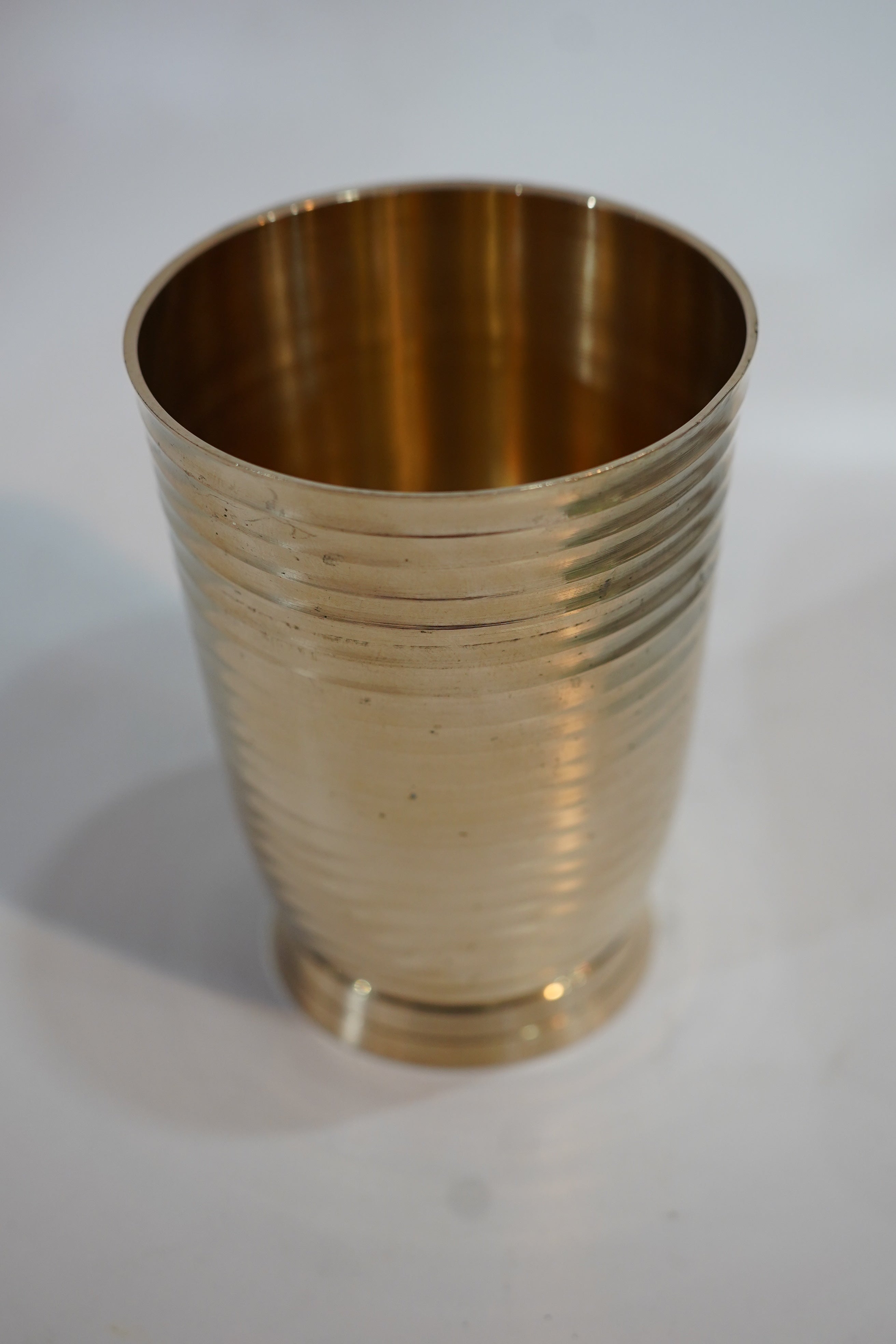 Handcrafted Pure Brass Drinking Glass