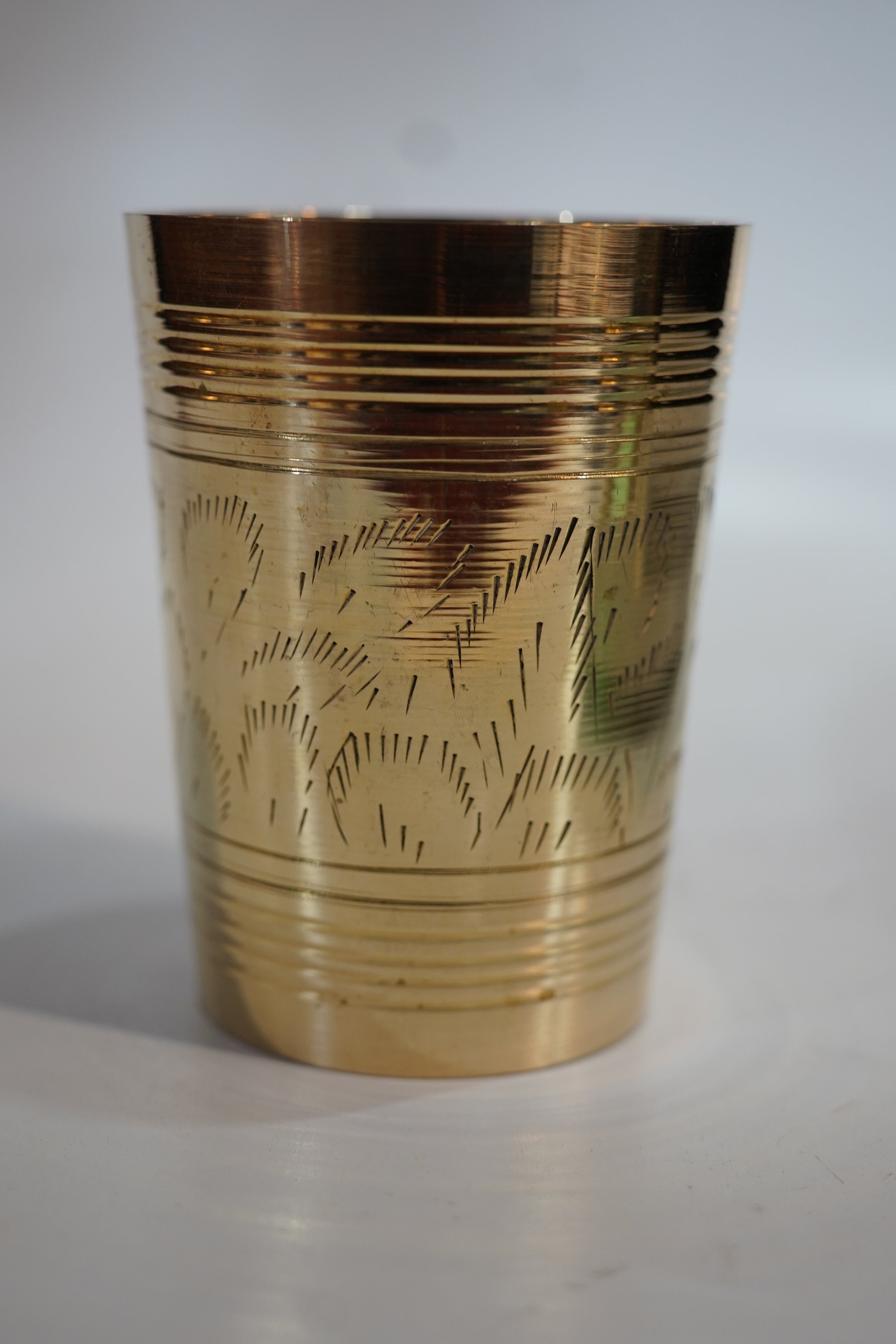 Premium Handcrafted Brass Tumbler