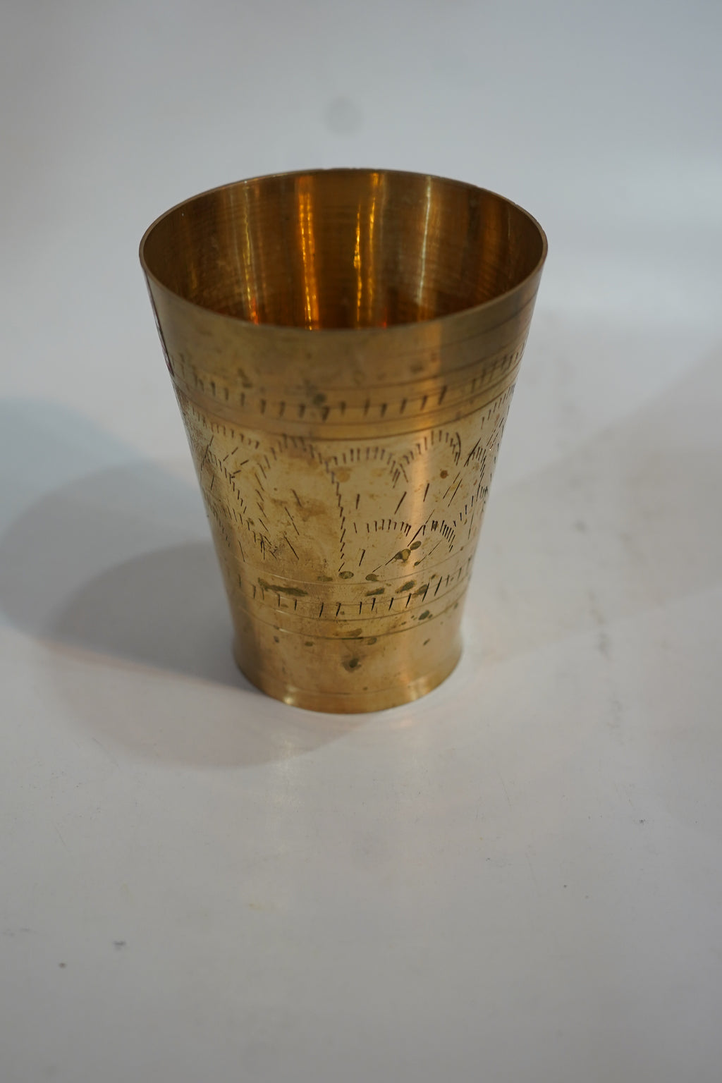 Handcrafted Solid Brass Designer Glass