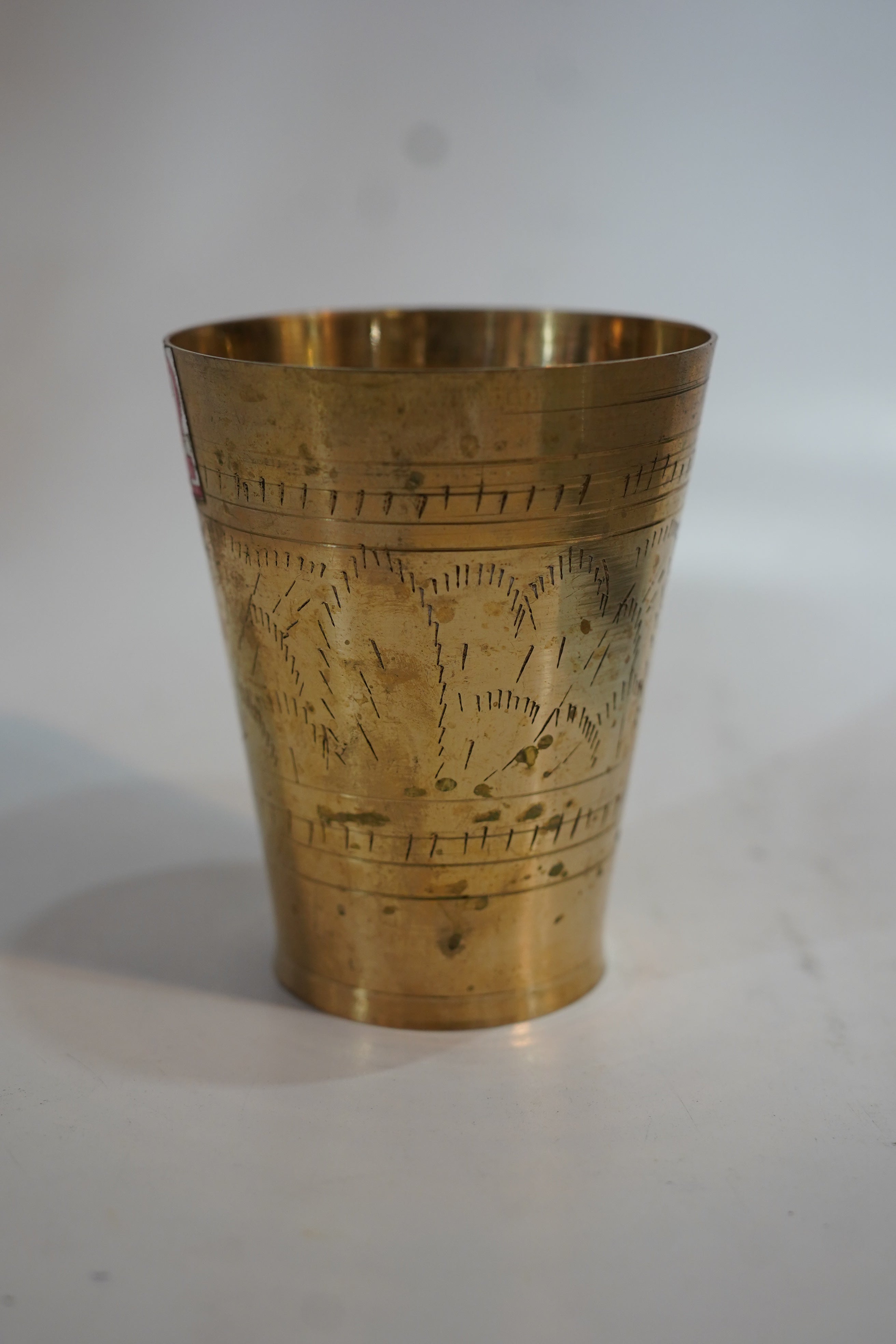 Handcrafted Solid Brass Designer Glass
