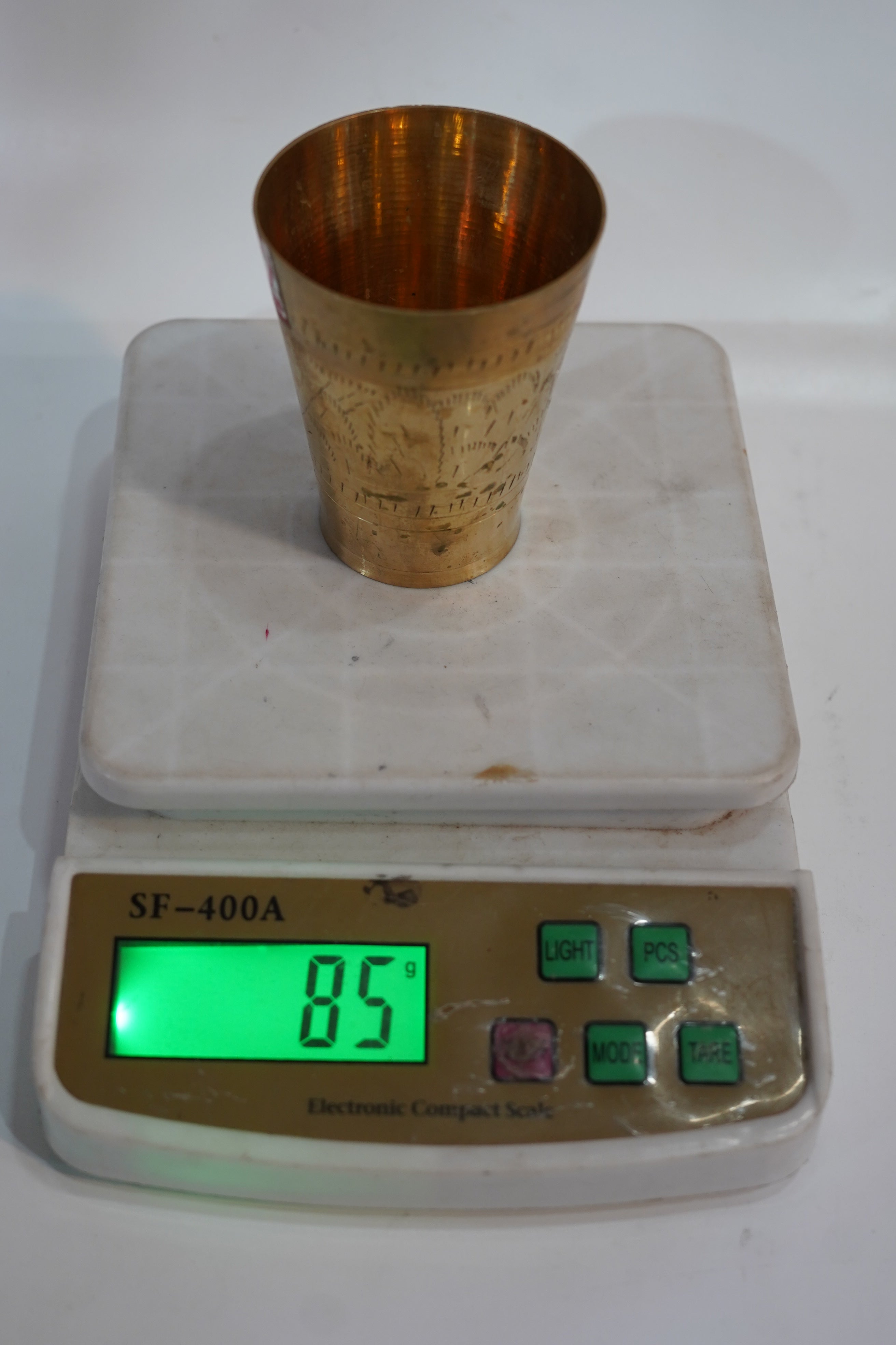 Handcrafted Solid Brass Designer Glass