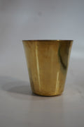 Handcrafted Solid Brass Tumbler (Traditional Brass Cup)