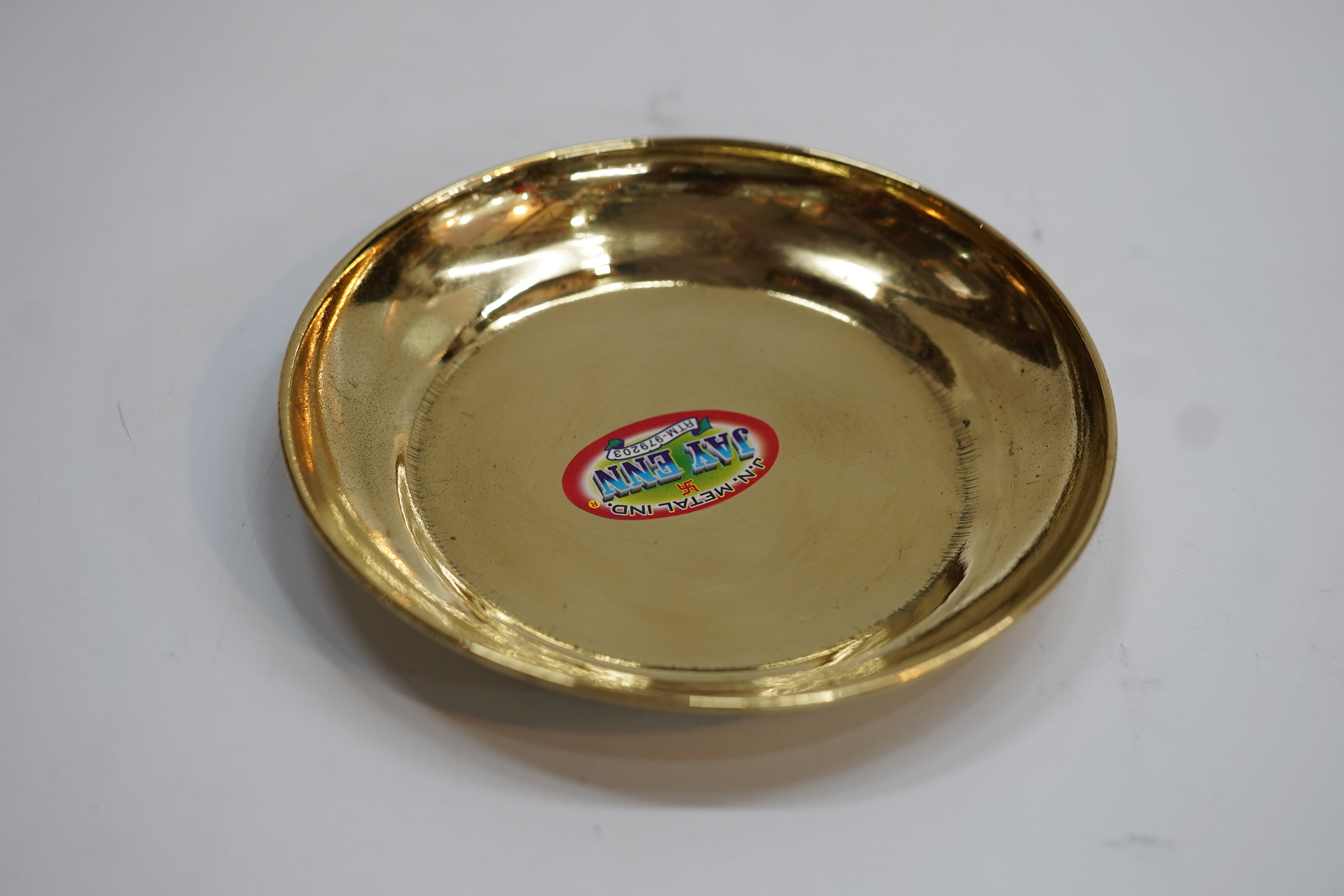 Classic Brass Serving Plate (Kitchen Thali)