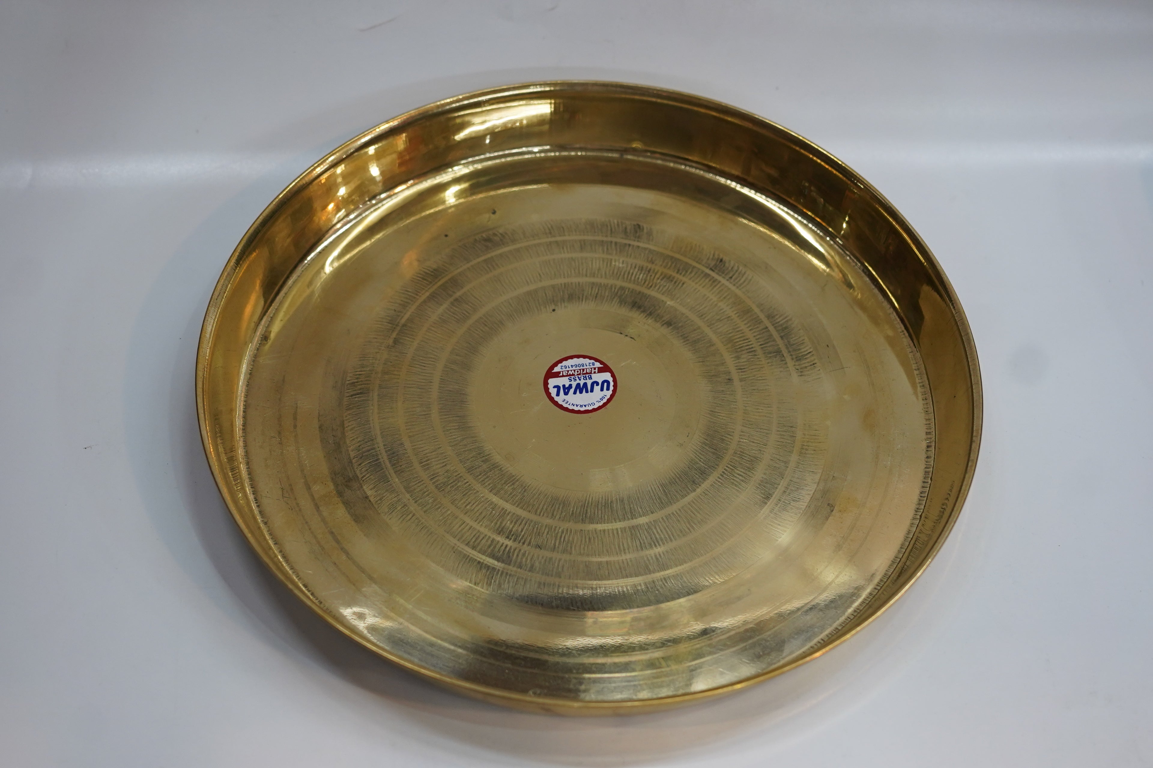 Premium Handcrafted Brass Pooja Plate