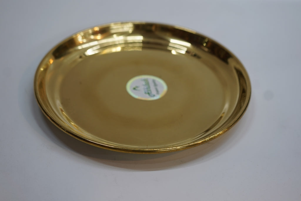 (Traditional Brass Thali)