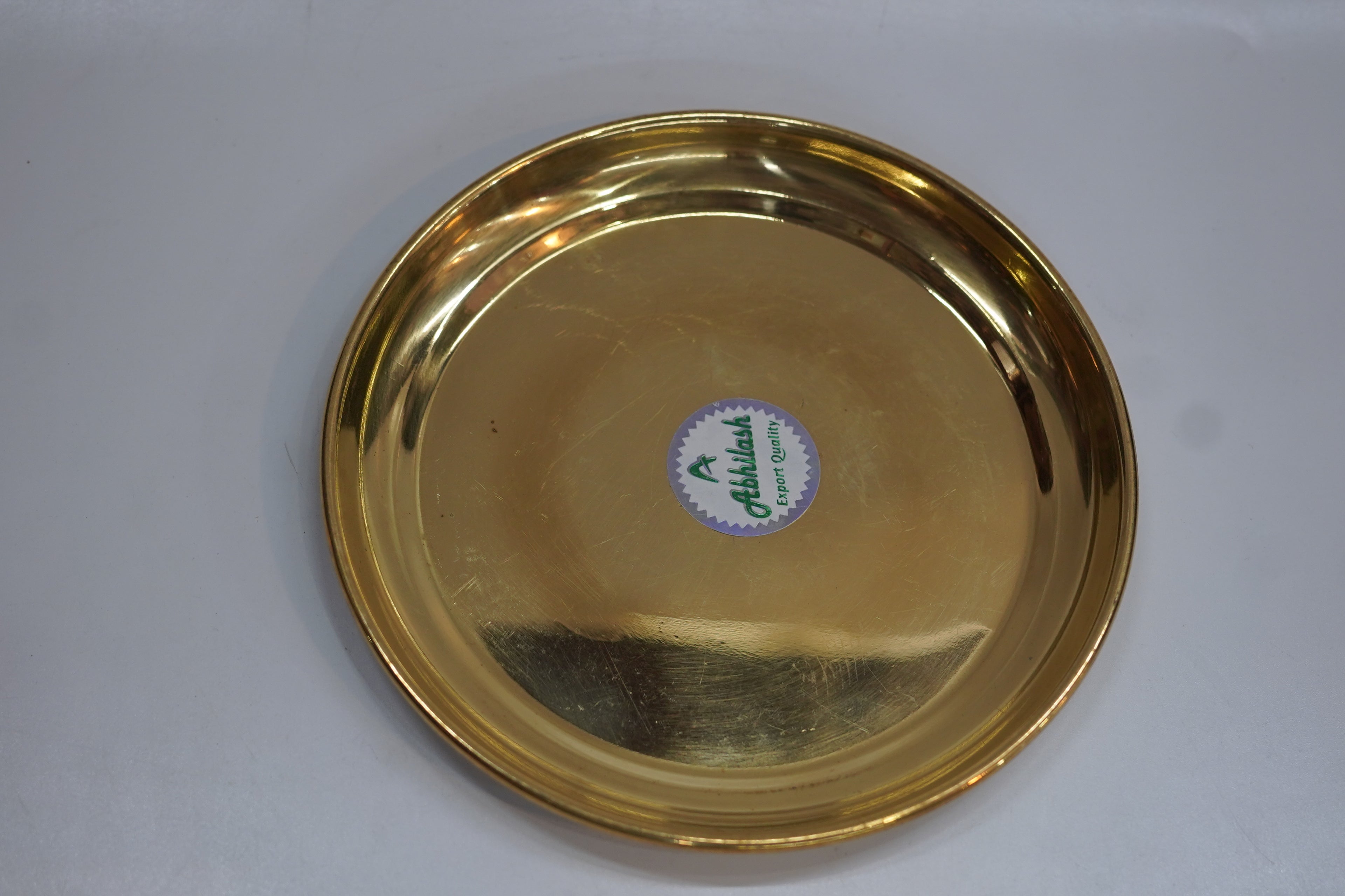 (Traditional Brass Thali)