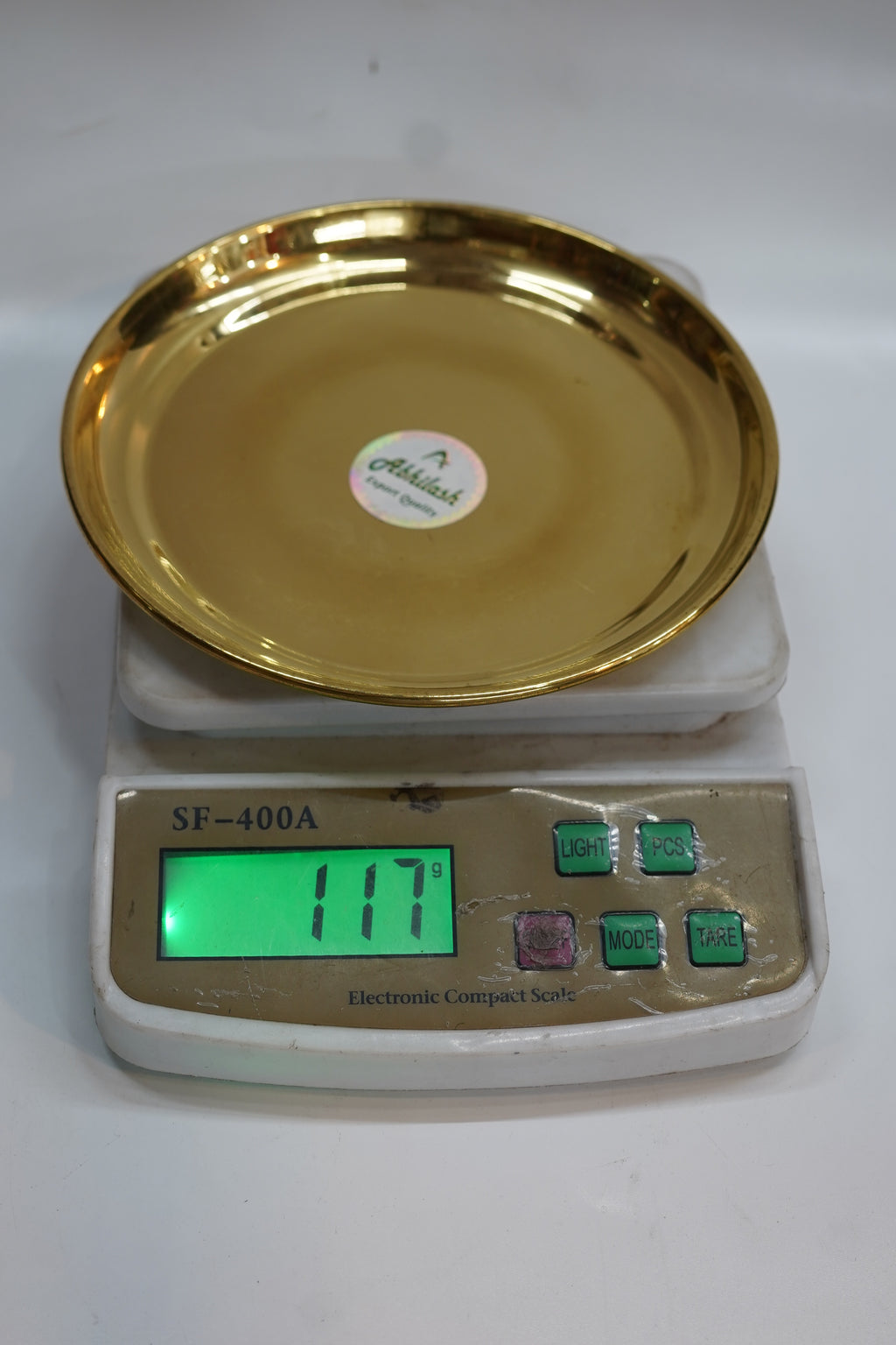 (Traditional Brass Thali)
