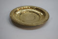 Handcrafted Designer Brass Pooja Plate